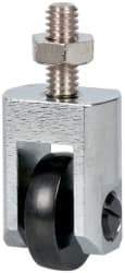 Mitutoyo - #4-48, 10mm Ball Diam, Carbide Roller Contact Point - 15mm Contact Point Length, Use with AGD 1,2,3,4 - Apex Tool & Supply