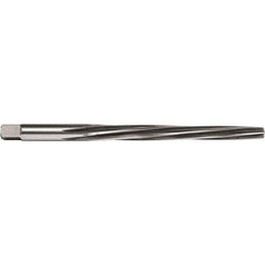 Union Butterfield - #2 Pin, 0.201" Diam, 0.16" Small End, 13/64" Diam Straight Shank, 1-15/16" Flute, Taper Pin Reamer - Apex Tool & Supply