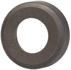 Kennametal - 5.92mm Inscribed Circle, Round Turning Shim for Indexables - 1/8" Thick, SM Shim Style, Positive Rake, Neutral Cut - Apex Tool & Supply