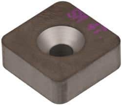 Kennametal - Turning Shim for Indexables - SM Shim Style, Negative Rake, Left Hand, Neutral, Right Hand Cut - Apex Tool & Supply