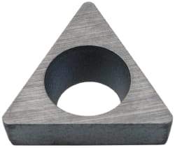 Kennametal - 3.17mm Inscribed Circle, Triangle Turning Shim for Indexables - 0.094" Thick, SM Shim Style, Positive Rake, Left Hand, Right Hand Cut - Apex Tool & Supply