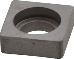 Kennametal - 6.71mm Inscribed Circle, Square Turning Shim for Indexables - Carbide, 0.188" Thick, SM Shim Style - Apex Tool & Supply