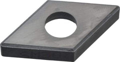 Kennametal - 8.03mm Inscribed Circle, Square Milling & Turning Shim for Indexables - Carbide, 0.188" Thick, SM Shim Style - Apex Tool & Supply