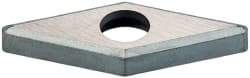 Kennametal - 5.41mm Inscribed Circle, Square Milling & Turning Shim for Indexables - Carbide, 1/8" Thick, SM Shim Style - Apex Tool & Supply
