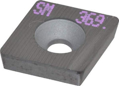 Kennametal - 1/2" Inscribed Circle, Diamond (Shape) Turning Shim for Indexables - SM Shim Style, Positive Rake, Left Hand, Right Hand Cut - Apex Tool & Supply