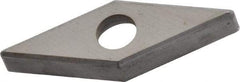 Kennametal - 6.43mm Inscribed Circle, Square Milling & Turning Shim for Indexables - Carbide, 0.188" Thick, SM Shim Style - Apex Tool & Supply