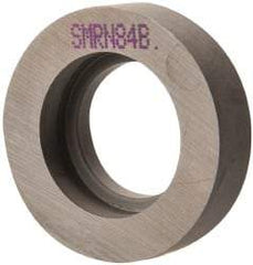 Kennametal - 12.27mm Inscribed Circle, Round Turning Shim for Indexables - 1/4" Thick, SM Shim Style, Positive Rake, Neutral Cut - Apex Tool & Supply