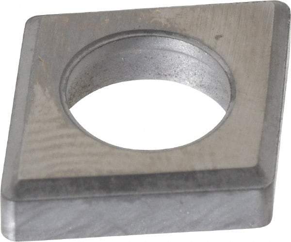 Kennametal - 1/2" Inscribed Circle, Diamond (Shape) Turning Shim for Indexables - Ceramic, 0.13" Thick, ICSN Shim Style, Negative Rake, Left Hand, Right Hand Cut - Apex Tool & Supply