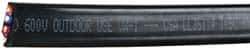 Hubbell Workplace - 8 AWG, 4 Strand, Black Machine Tool Wire - PVC, 1' Long - Apex Tool & Supply