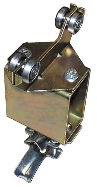 Hubbell Workplace - 1.1 kg, Steel Wheel, Cable Festoon Tow Trolley - Compatible with 0.6 to 0.94 Inch Round Cable - Apex Tool & Supply