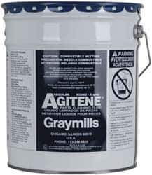 Graymills - 5 Gal Pail Parts Washer Fluid - Solvent-Based - Apex Tool & Supply