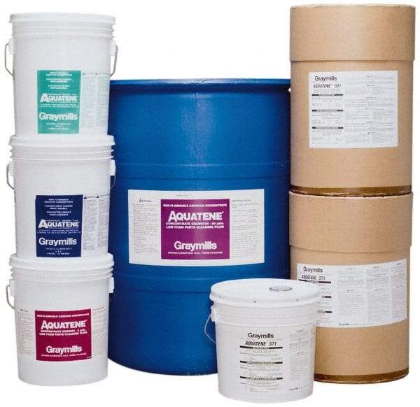 Graymills - 55 Gal Drum Parts Washer Fluid - Water-Based - Apex Tool & Supply