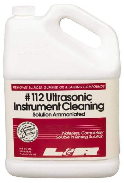 L&R Ultrasonic - 1 Gal Bottle Ultrasonic Cleaner - Solvent-Based - Apex Tool & Supply
