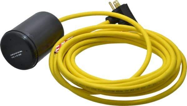 Berkeley - 115 AC Volt, High Temp, Float Switch - 15 Ft. Cord Length, Polypropylene - Apex Tool & Supply