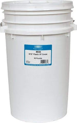 Raytech - Plastic Carrier, Polishing Tumbling Media - Cone Shape, Wet Operation, 9/16" Long x 9/16" High - Apex Tool & Supply