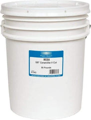 Raytech - Ceramic Plastic Blend Carrier, Polishing Tumbling Media - Cylinder Shape, Wet Operation, 5/8" Long x 5/8" High - Apex Tool & Supply