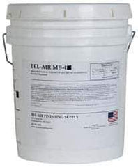 Bel-Air Finishing Supply - 5 Gal Disc Finish Soap Compound Tumbling Media Additive Liquid - Vibration & Tumbling Soap, Wet Operation - Apex Tool & Supply
