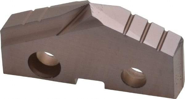 Allied Machine and Engineering - 1-1/2" Diam x 1/4" Thick, Seat Code 3, 132° Included Angle Spade Drill Insert - AM200 Coated, Cobalt, Grade Super Cobalt, Series GEN2 T-A - Apex Tool & Supply