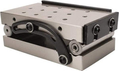 Interstate - 6" Long x 3-1/4" Wide x 1-5/16" High, Sine Plate - 13 Holes - Apex Tool & Supply