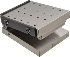 Interstate - 6" Long x 6" Wide x 2" High, Precision Sine Plate - Square to within 0.0002", 20 Holes - Apex Tool & Supply