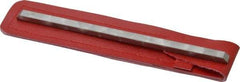 Made in USA - Extra Fine & Super Fine, 1-1/2" Length of Cut, Double End Diamond Hone - 320 & 400 Grit, 1/4" Wide x 3/16" High x 6" OAL - Apex Tool & Supply