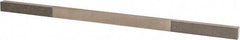 Made in USA - Extra Fine & Super Fine, 1-1/2" Length of Cut, Double End Diamond Hone - 320 & 600 Grit, 1/4" Wide x 3/16" High x 6" OAL - Apex Tool & Supply