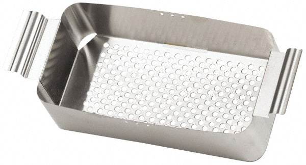 L&R Ultrasonic - Parts Washer Basket - 4" High x 6" Wide x 11-3/4" Long, Use with Ultrasonic Cleaners - Apex Tool & Supply