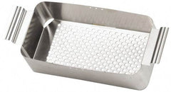 L&R Ultrasonic - Parts Washer Basket - 4" High x 6" Wide x 11-3/4" Long, Use with Ultrasonic Cleaners - Apex Tool & Supply