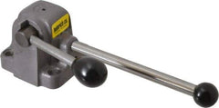 Heinrich - 3-3/16" Base Width/Diam, Work Positioner - 9" Bar Length, 3-5/16" Base Length, 2-7/8" Max Height, Model Number 2-FL - Apex Tool & Supply