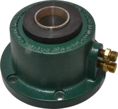 Eagle Rock - Series 5C, 1-1/16" Collet Capacity, Horizontal Standard Collet Holding Fixture - Air Activated, 5-1/2" Base Diam Width, 3-1/4" High - Apex Tool & Supply