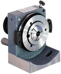 Harig - 5C Compatible, 24 Increment, Horizontal Standard Collet Indexer - 3" High Center, 1" Max Collet Capacity, 4" Wide x 3-1/4" Deep Base, 5-41/64" Overall Height, Manual Operation - Apex Tool & Supply