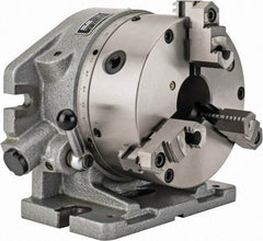 Phase II - 24 Position, 8" Chuck, Super Indexing Spacer - 5.87" High Centerline, 2.48" Chuck Through Hole - Apex Tool & Supply
