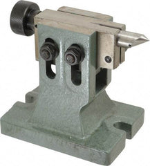 Yuasa - 8" Table Compatibility, 5.31" Center Height, Tailstock - Adjustable Height - Apex Tool & Supply
