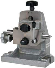 Phase II - 3.5000 to 4.0000" Centerline Height, Tailstock - Adjustable, 5C Compatible Collet Series, Use with Collet Index Fixtures - Apex Tool & Supply