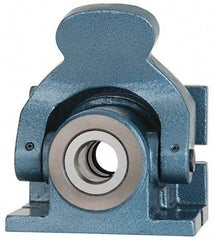 Interstate - Series 5C, Horizontal/Vertical Standard Collet Holding Fixture - Manually Activated, 4-1/2" Base Diam Width, 4" High - Apex Tool & Supply