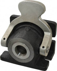 Kalamazoo - Series 5C, 1/32 to 1-1/8" Collet Capacity, Horizontal/Vertical Standard Collet Holding Fixture - Manually Activated, 4-1/2" Base Diam Width, 4" High - Apex Tool & Supply