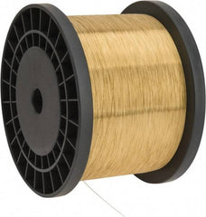 Global EDM - Brass Hard Grade Electrical Discharge Machining (EDM) Wire - 99 Lbs. Max Tensile Strength - Apex Tool & Supply