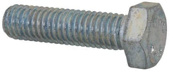 Value Collection - M4x0.70, 5mm Length Under Head Slotted Drive Machine Screw - Pan Head, Grade 4.8 Steel, Zinc-Plated Finish, Without Washer - Apex Tool & Supply