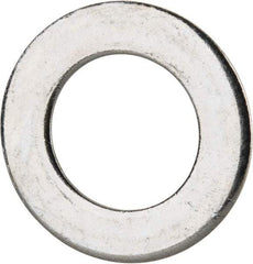 Value Collection - M22 Screw, Grade 8 Steel Standard Flat Washer - 23mm ID x 39mm OD, 3mm Thick, Zinc-Plated Finish - Apex Tool & Supply