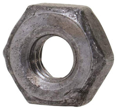 Value Collection - M2.5x0.45 Steel Right Hand Hex Nut - 4mm Across Flats, 1.6mm High, Uncoated - Apex Tool & Supply