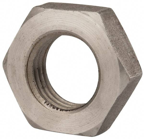 Value Collection - M36x4.00 Steel Right Hand Hex Jam Nut - 55mm Across Flats, 18mm High, Uncoated - Apex Tool & Supply