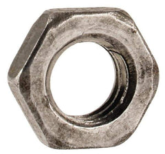 Value Collection - M5x0.80 Steel Right Hand Hex Jam Nut - 8mm Across Flats, 2.7mm High, Uncoated - Apex Tool & Supply