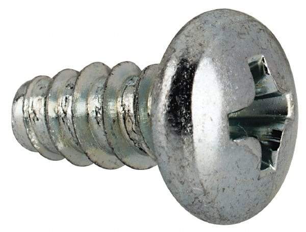 Value Collection - #10 Pan Head Phillips Sheet Metal Screw - Steel, 3/8" Length Under Head, Grade 2 - Apex Tool & Supply
