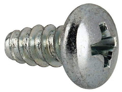 Value Collection - #10 Pan Head Phillips Sheet Metal Screw - Steel, 3/8" Length Under Head, Grade 2 - Apex Tool & Supply