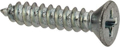 Value Collection - #7 Flat Head Phillips Sheet Metal Screw - Steel, 3/4" OAL, Grade 2 - Apex Tool & Supply