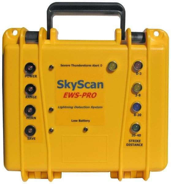 SkyScan - Weather Detectors & Alarms Type: Lightning Detector Range (Miles): 40 - Apex Tool & Supply