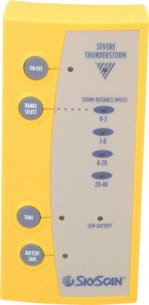 SkyScan - Weather Detectors & Alarms Type: Lightning Detector Range (Miles): 40 - Apex Tool & Supply