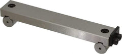 Value Collection - 6 Inch Long x 1 Inch Wide x 0.0002 Inch Center to Center Accuracy, 0.0001 Inch Parallelism, 5 Inch Between Rolls, Sine Bar - Steel, Includes Back Plate - Apex Tool & Supply