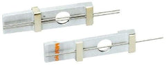 Mitutoyo - 32 TPI, 0.03 Inch Pitch, 1-1/8 Inch Long, Thread Pitch Diameter Measuring Wire - 0.018 Inch Nominal Best Wire Diameter, 0.0281 Inch Nominal Constant, 3 Pieces - Apex Tool & Supply