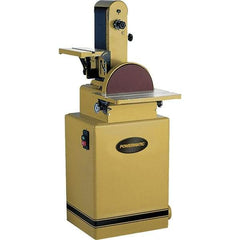 Powermatic - 48 Inch Long x 6 Inch Wide Belt, 12 Inch Diameter, Combination Sanding Machine - 3/4 HP, Single Phase - Apex Tool & Supply